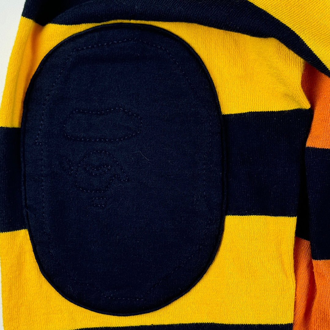Striped Longsleeve Polo