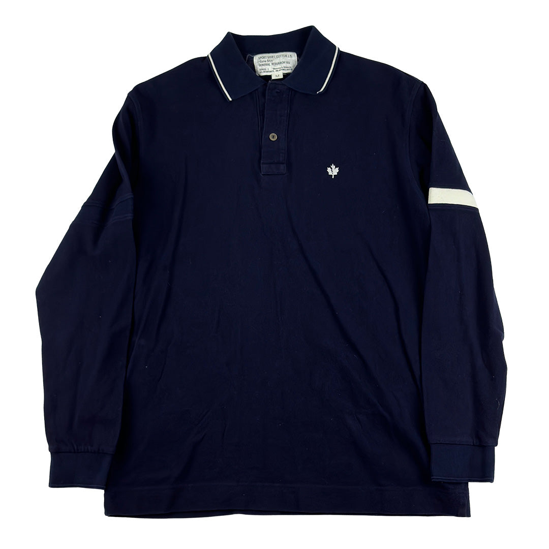 Maple Striped Sleeve Polo