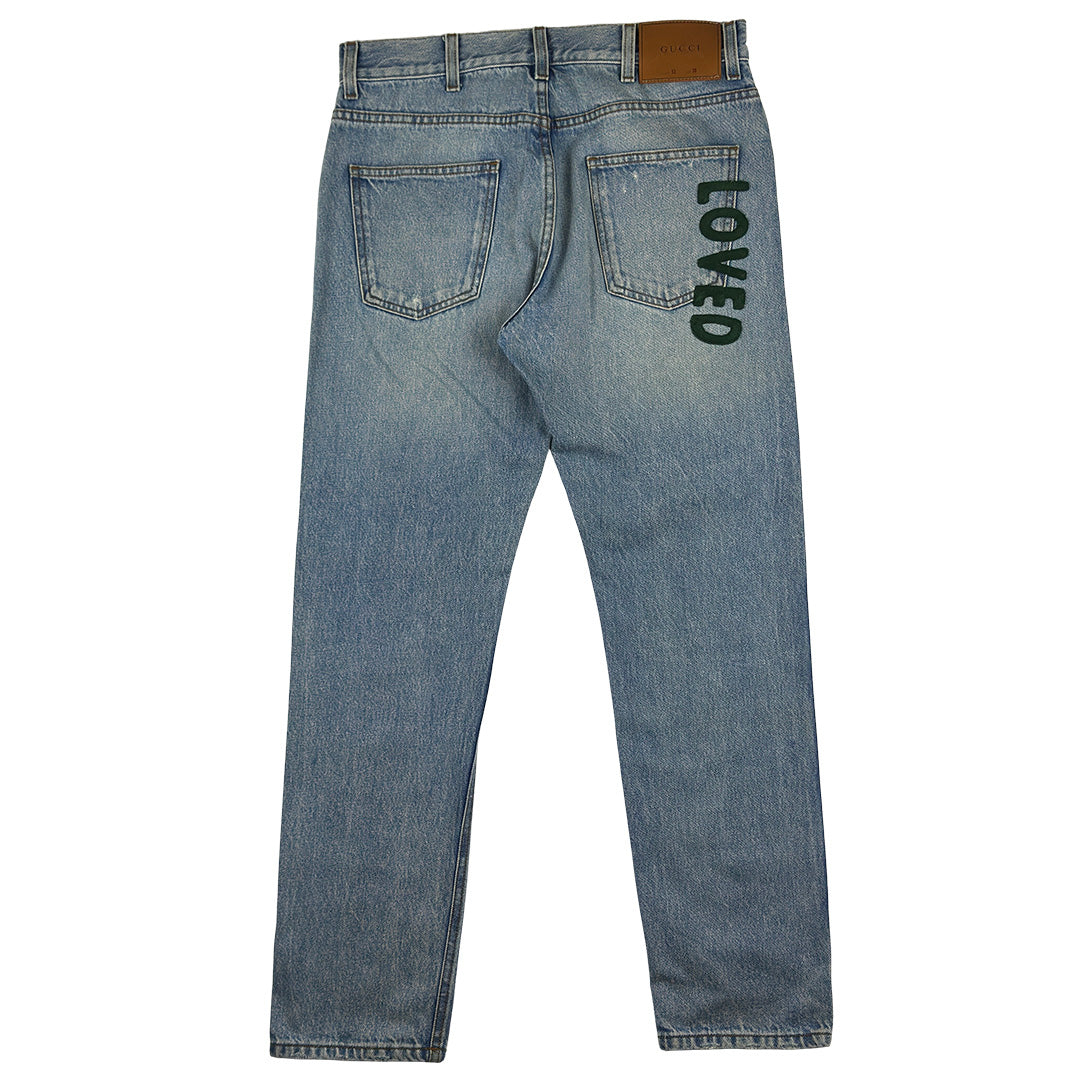 LOVED Embroidery Denim