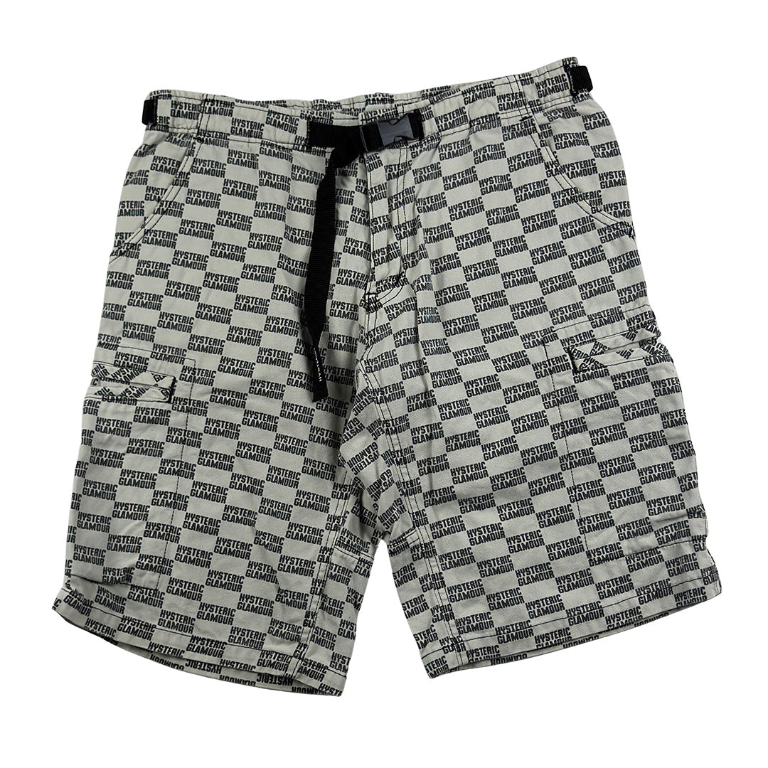 All Over Logo Cargo Shorts