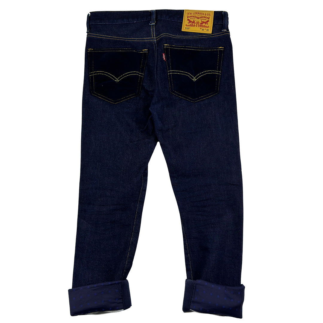 Lined and Cuff Jeans