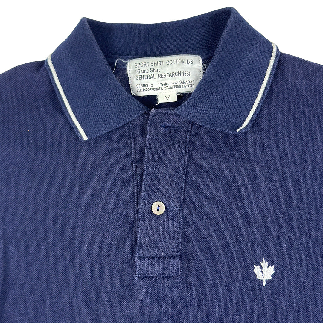 Maple Striped Sleeve Polo