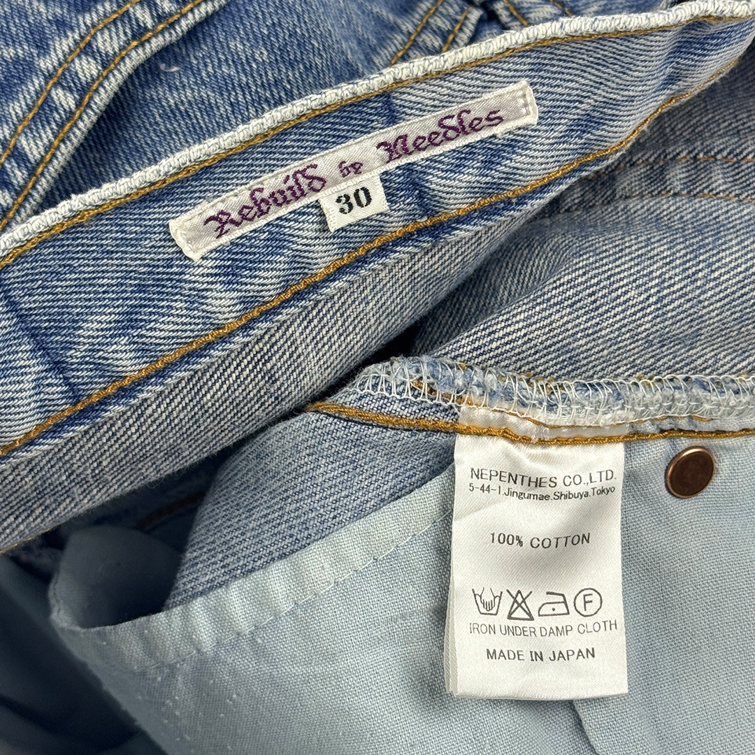 Rebuild Curved Leg Denim