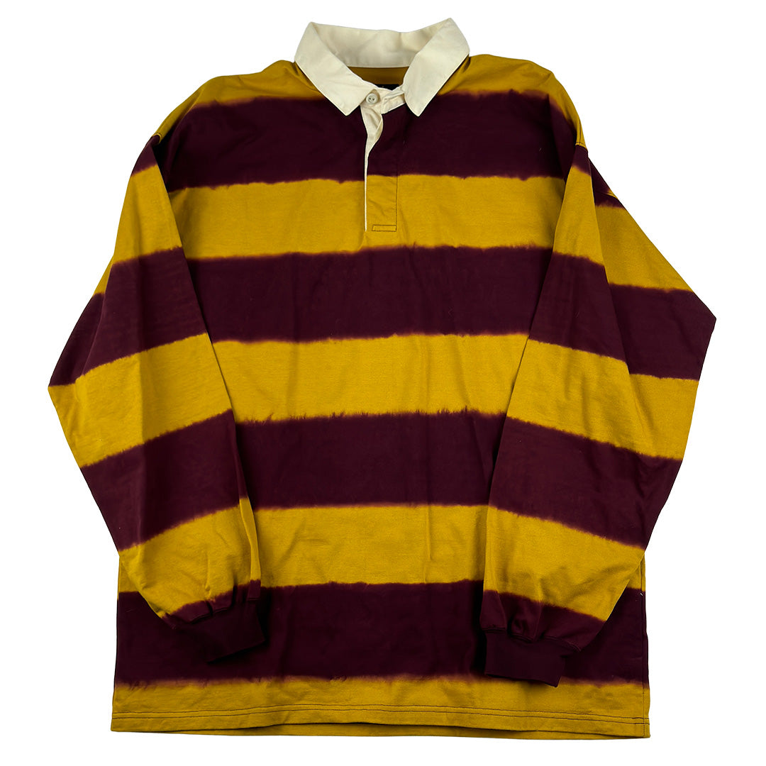 Dip Dyed Striped Polo