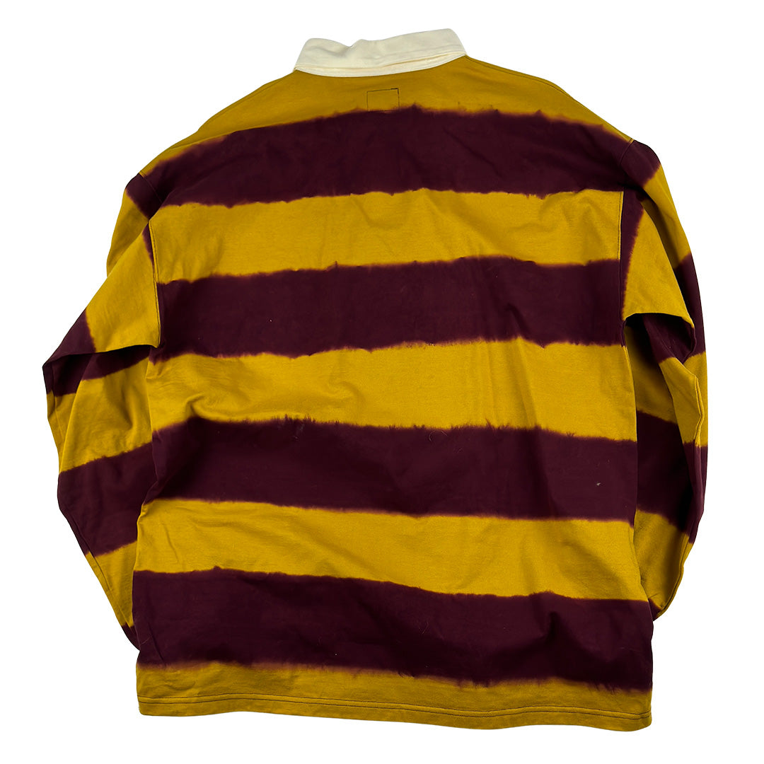 Dip Dyed Striped Polo