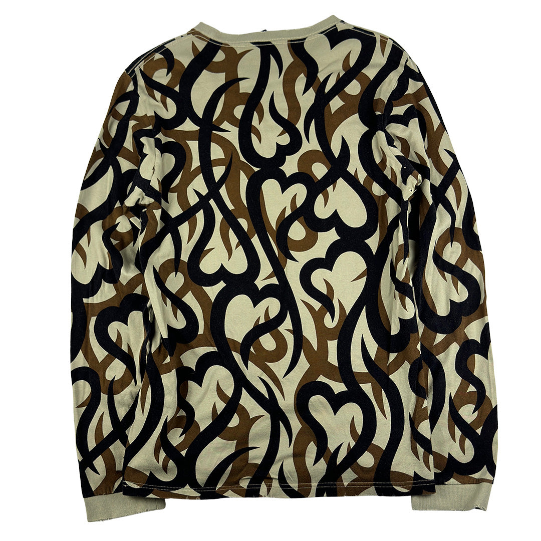 Heart Tribal Camo Longsleeve