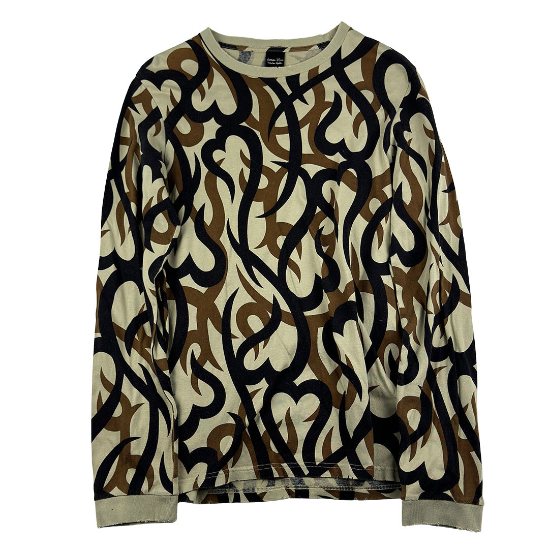 Heart Tribal Camo Longsleeve