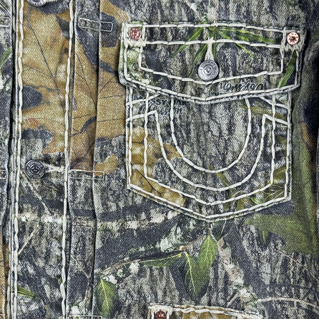 True Religion MossyOak Trucker Jacket