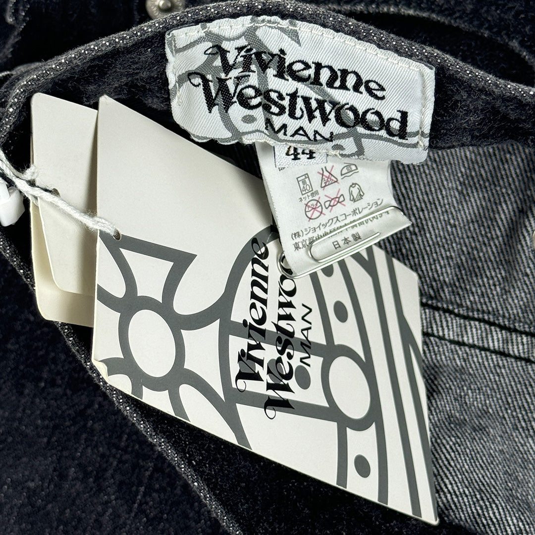 "Cool Earth" Boot Print Denim