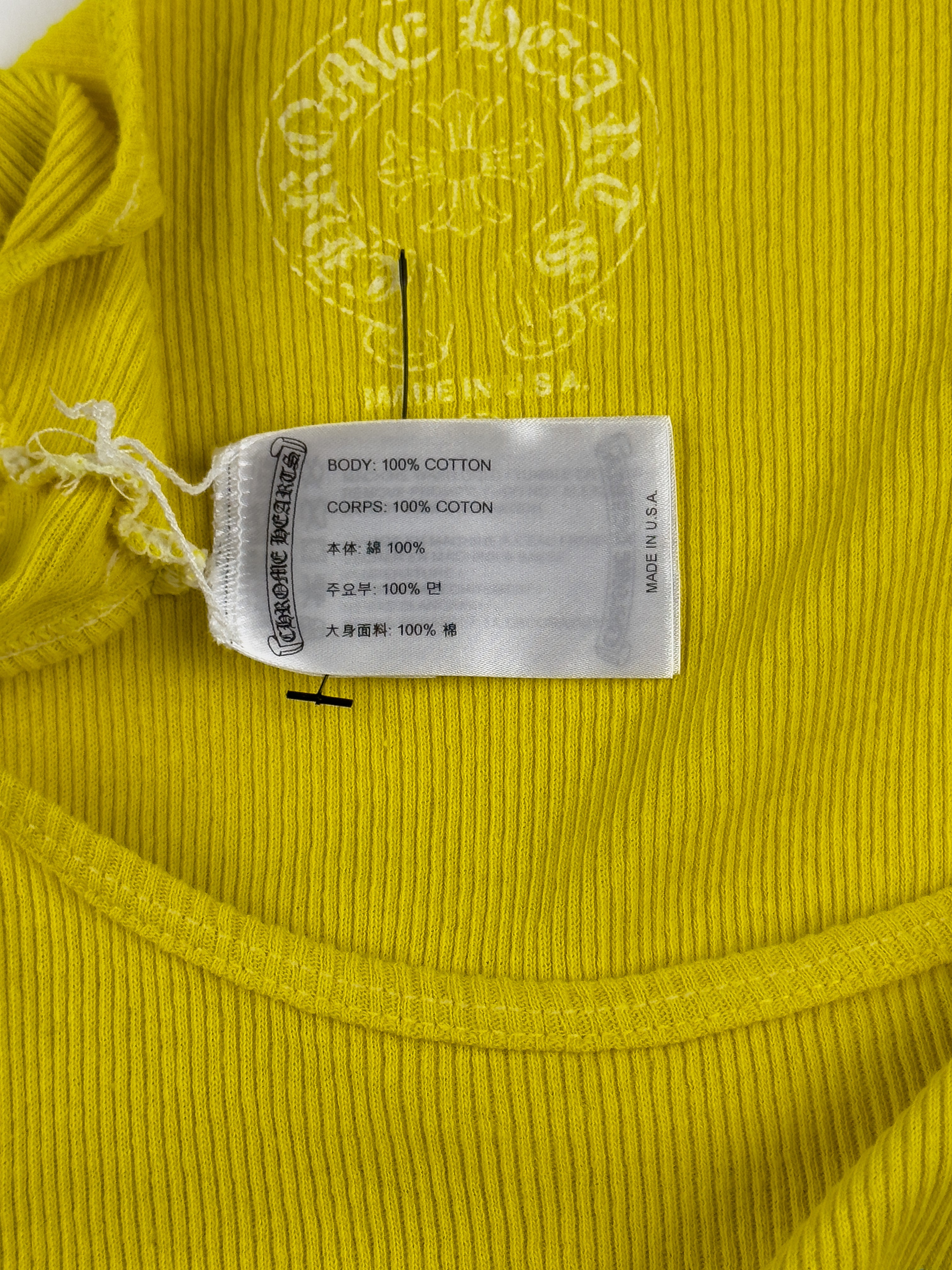 Yellow Tank Top