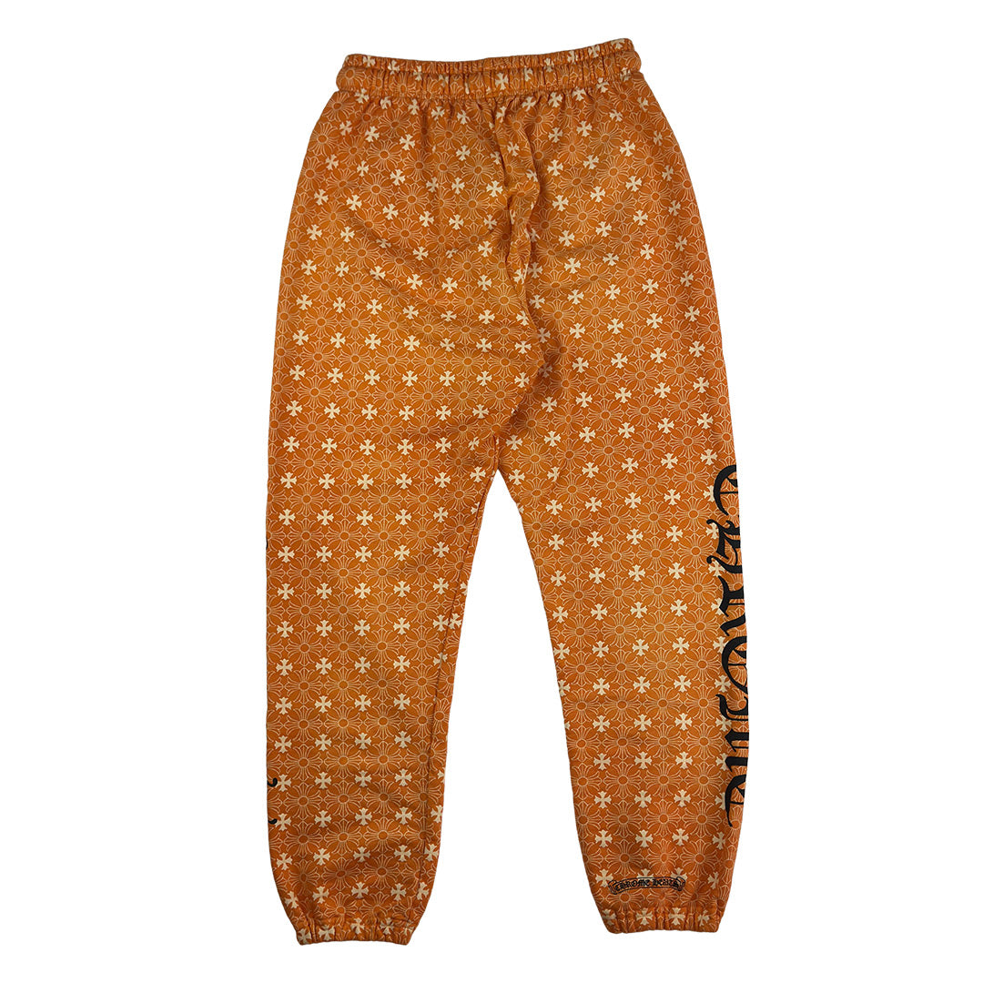 Orange Monogram Sweatpants